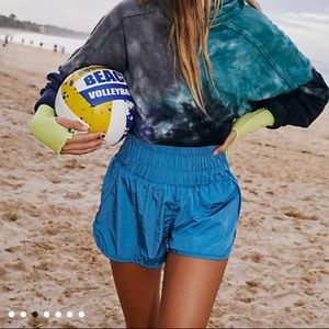 FreePeople the way home shorts in the color bluestone Sz xs